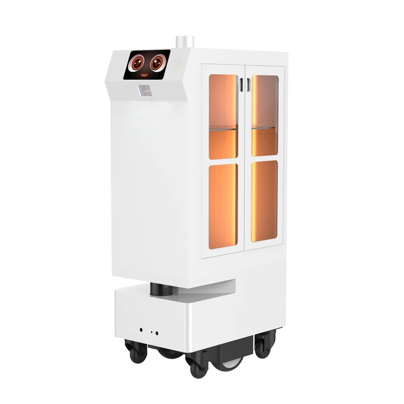 

Customized route delivery robot fully automatic remote control intelligent service robot for office / hotel / restaurant / KTV
