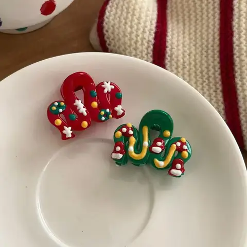 MOONBIFFY Рождественская заколка для волос