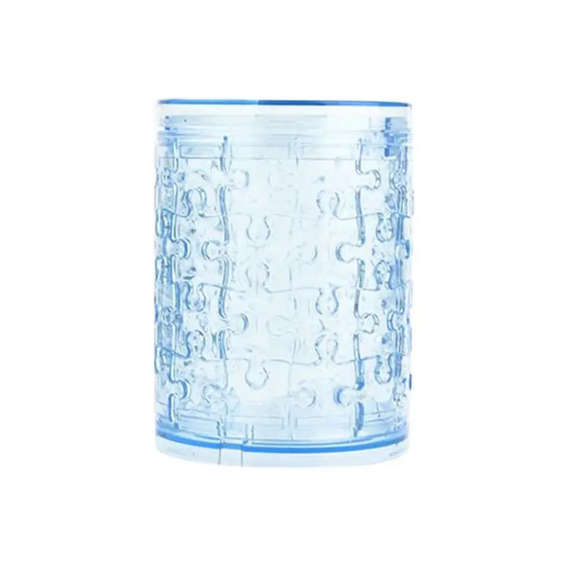 

3D трехмерный кристаллический строительный блок головоломка своими руками самосборка головоломка держатель ручки сборка головоломка игрушка