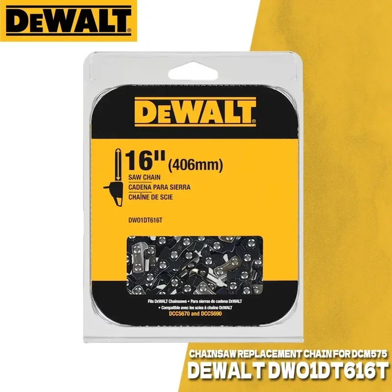 

Цепь и шина DEWALT для бензопилы DWO1DT616T