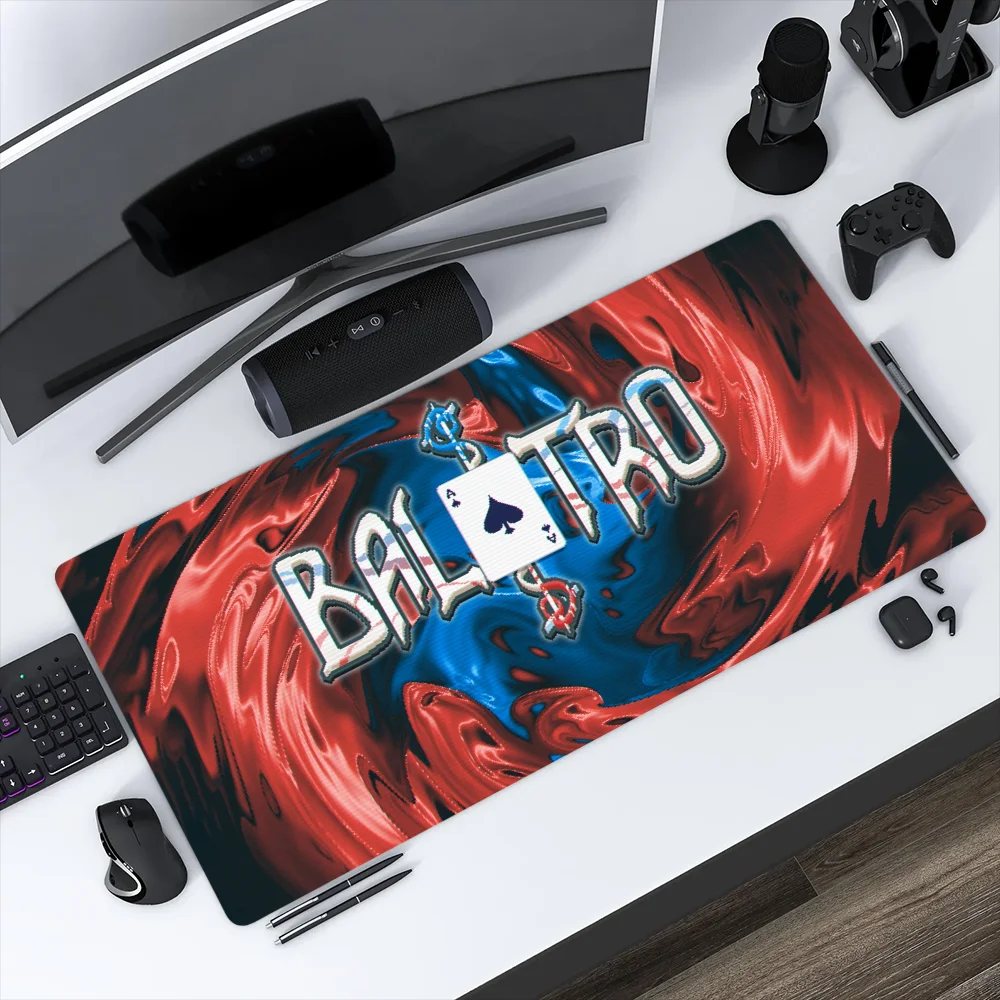 Фото Коврик для мыши Game B-Balatro J-Joker, нескользящий утолщенный большой коврик для письма, офисный студенческий игровой коврик для мыши №2