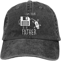 i am your father vintage unisex adjustable baseball cap denim dad hat