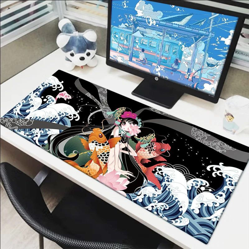 

Офисные аксессуары, Varmilo, коврик для мыши 900x400, игровые коврики, настольный Большой Компьютерный коврик для мыши, игровой Настольный ПК