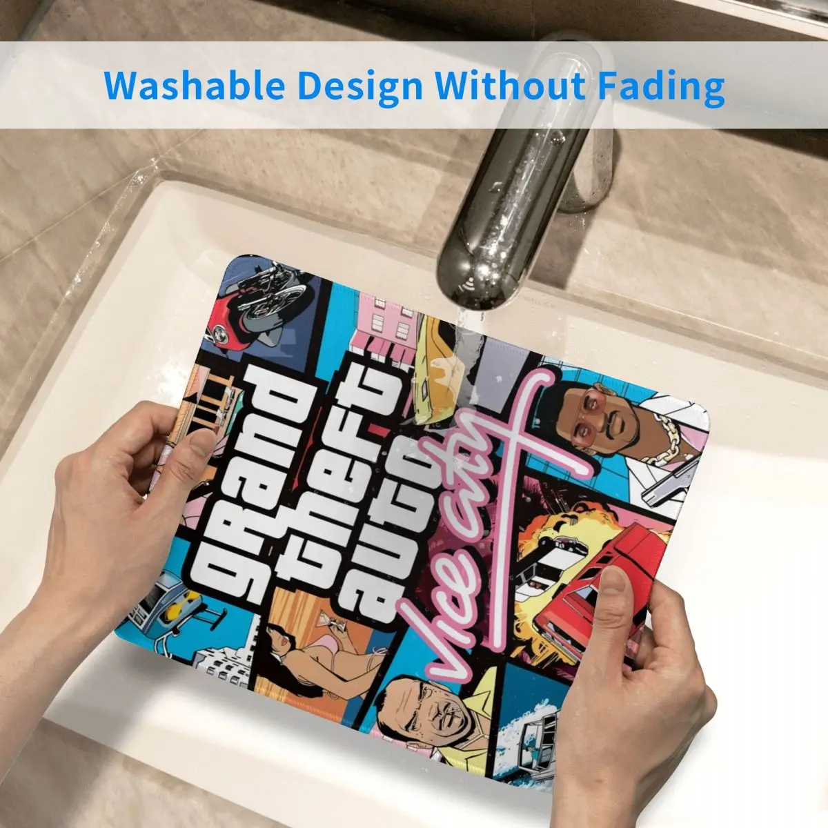 Коврик для мыши Приключения резиновый противоскользящий коврик компьютерных