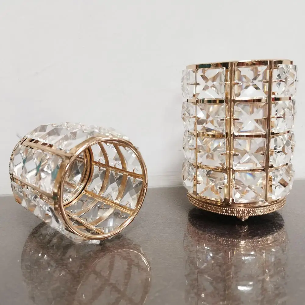 Модный контейнер для кистей макияжа стабильный большой емкости хранения