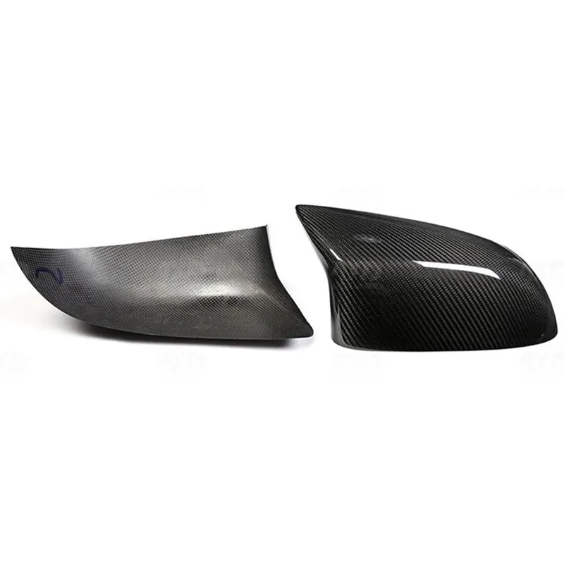 1 пара F85 F86 зеркальная крышка из углеродного волокна зеркальные колпачки для BMW X5M