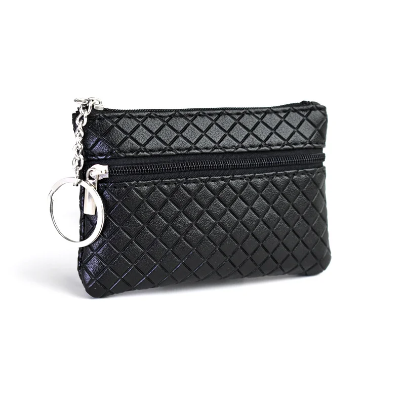 Fashion PU Leather Women Coin Purse Small Wallet Change Coin Pouch Mini Zipper Money Clip Bag Children Pocket Wallets Key Holder