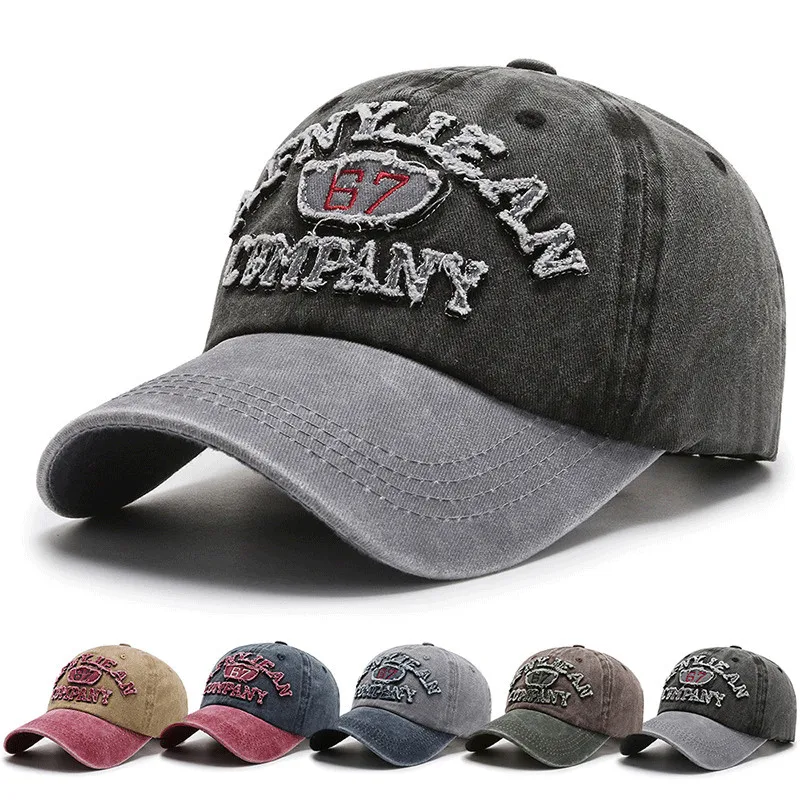 

Новинка весна-осень, мужская и женская бейсболка GQILYYBZ в Корейском стиле с вышивкой в виде волн, бейсболка для занятий спортом на открытом во...