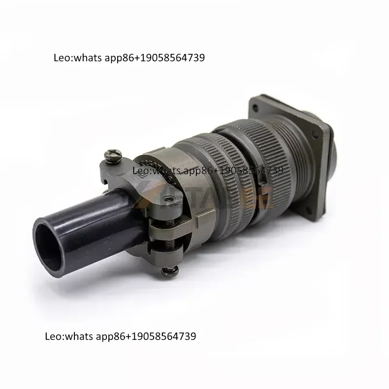 Фото MS3102A24-7P MS3106A24-7S MS3108A24-7S MS3108A24-7P MIL-DTL-5015 16-контактный гибридный разъем MIL 2x # 12 14x # 16 500В AC комплект №3
