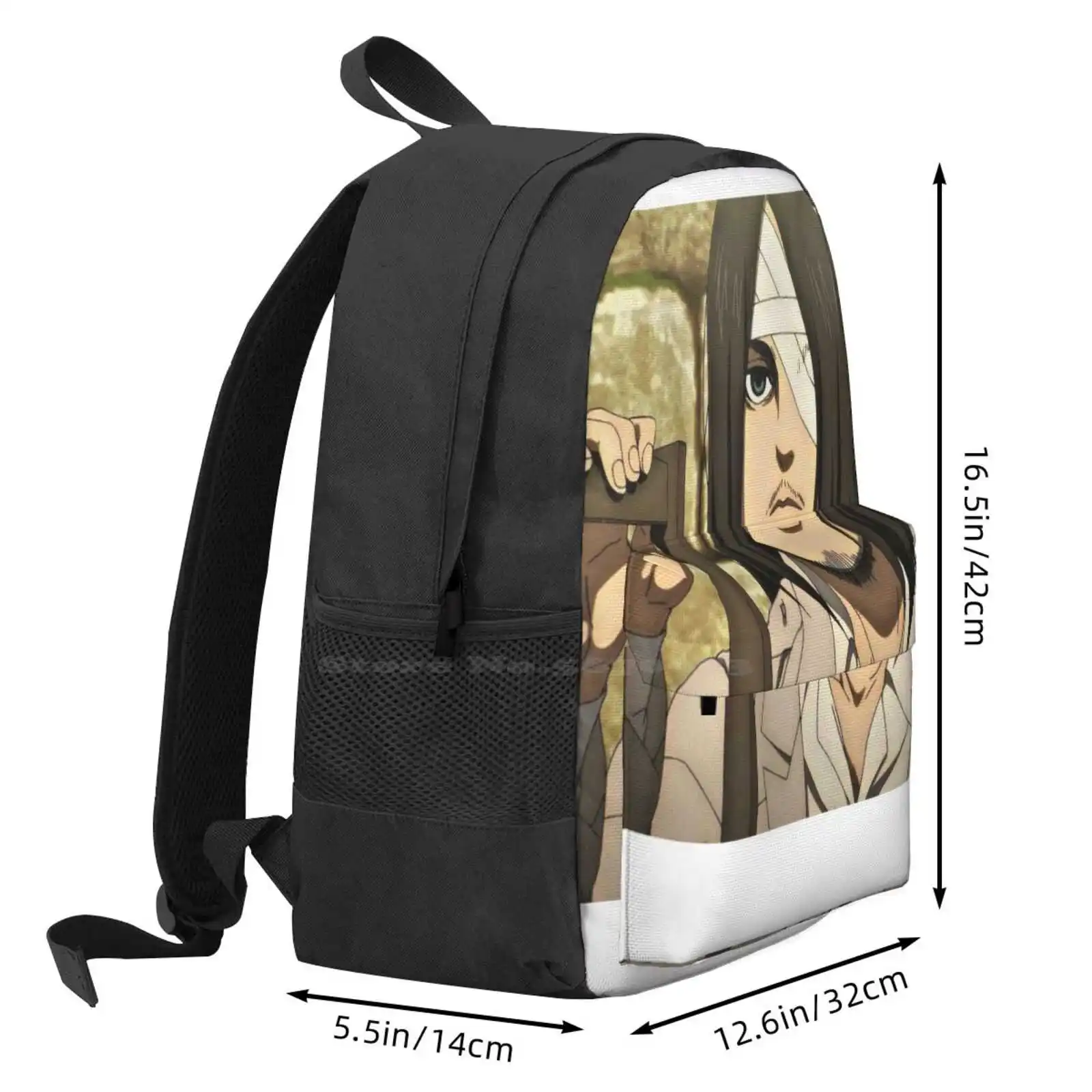 Горячая Распродажа школьный рюкзак Эрена титана модные сумки Аниме Манга Япония