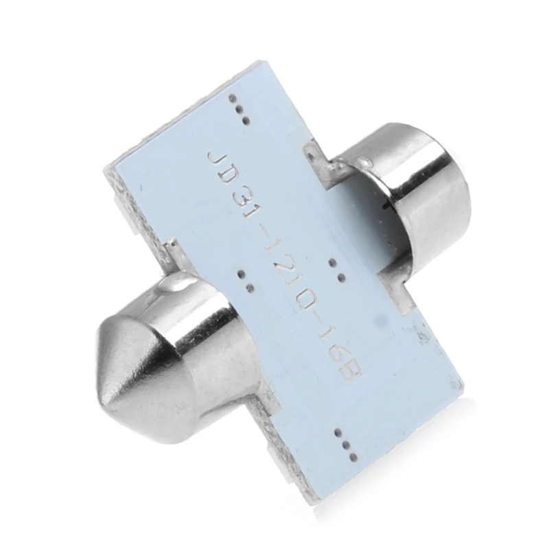 652F 1 шт. 31 мм 3528 16SMD Автомобильный светодиодный купольный гирлянда с двойным