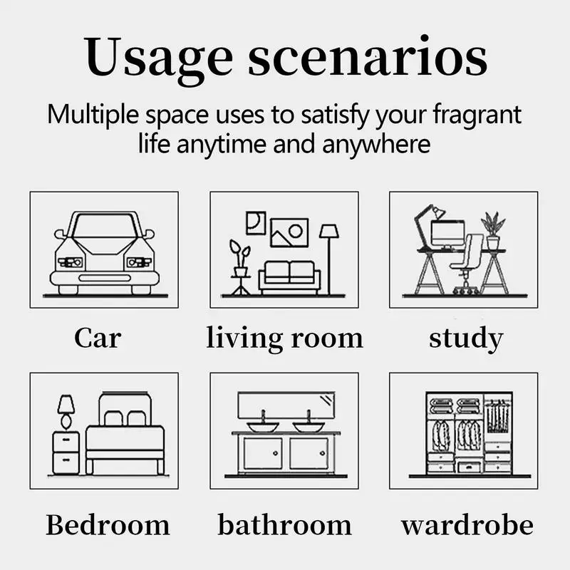 w samochodzie dyfuzor do aromaterapii domowy odświeżacz powietrza płynie długotrwały naturalny oleju roślinnego rozkładu zapachu