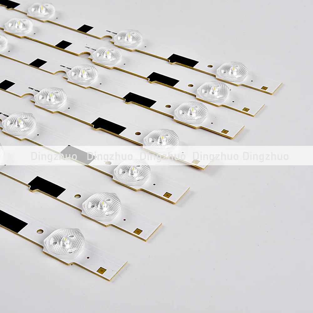 7 шт./компл. комплекты подсветки телевизора Samsung светодиодные ленты для 40 дюймов