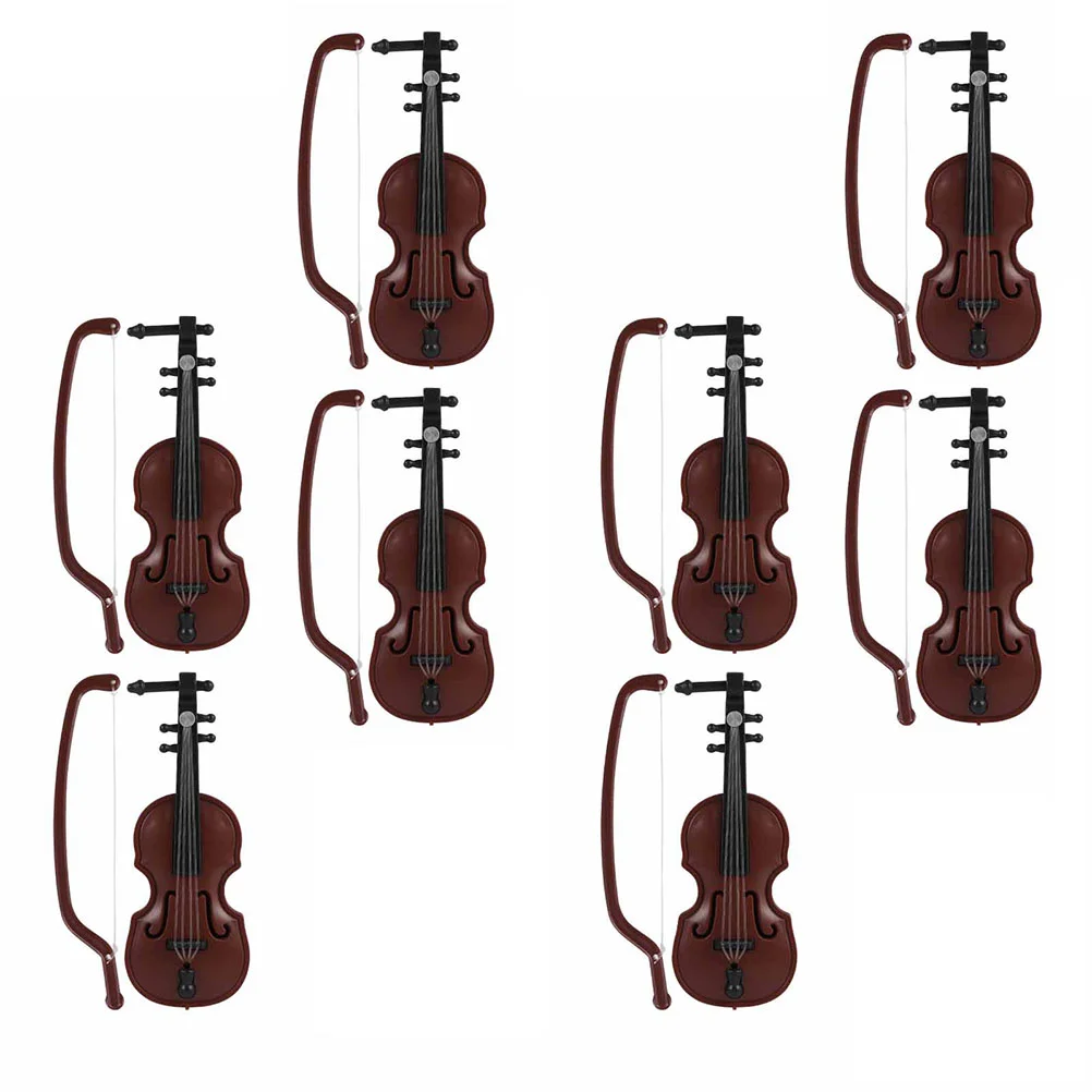 

Violin Mini Miniature Musical Accessories Instruments Smallest Instrument Toy Model Tiny Violins Things Worlds Furniture Kids