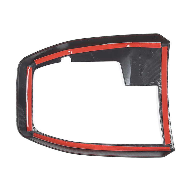 Фото Для BMW X1 IX1 U10 U11 2023-2024 ABS углеродное волокно автомобильная центральная панель управления декоративная рамка наклейка аксессуары для интерьера №3