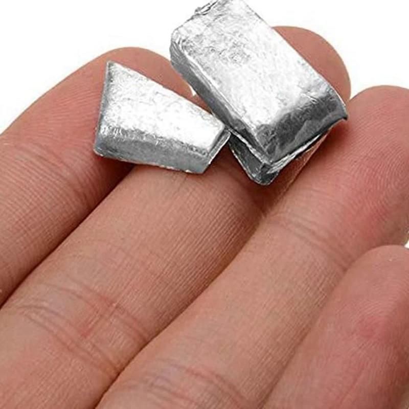 

50G 99.99% High-Purity Pure Indium In Metal Bar Ingot Sample 156.51 ℃ Melting Point Laboratory Experiment