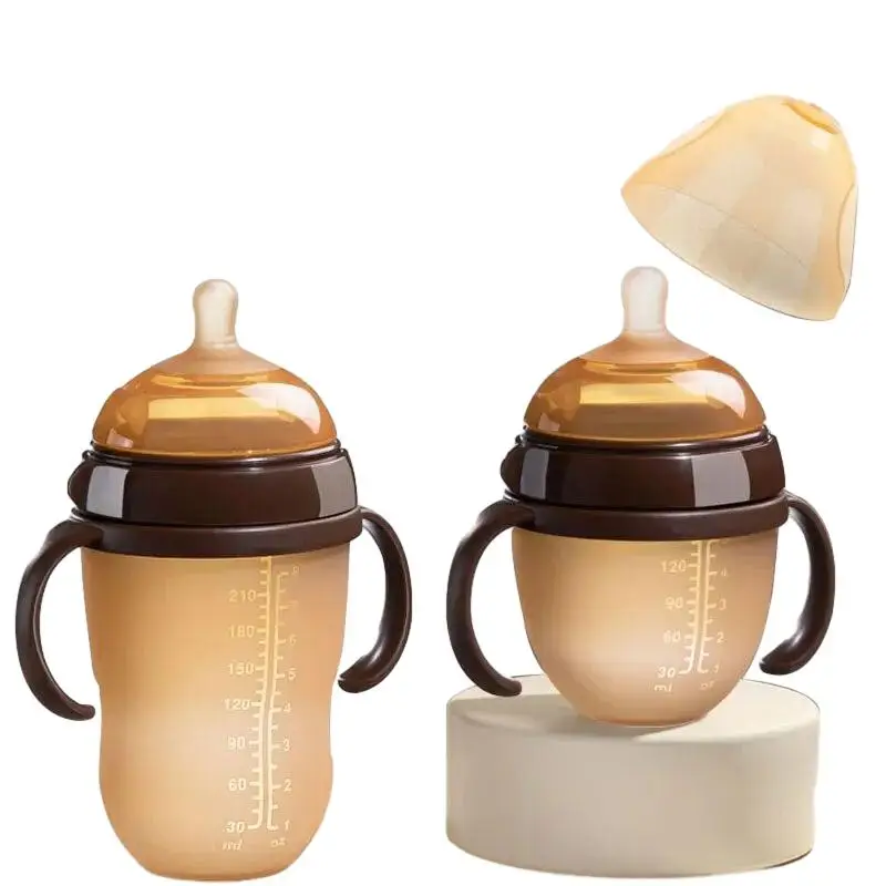 

Силиконовая бутылочка для кормления детей от 0 до 9 месяцев, 150 мл/250 мл