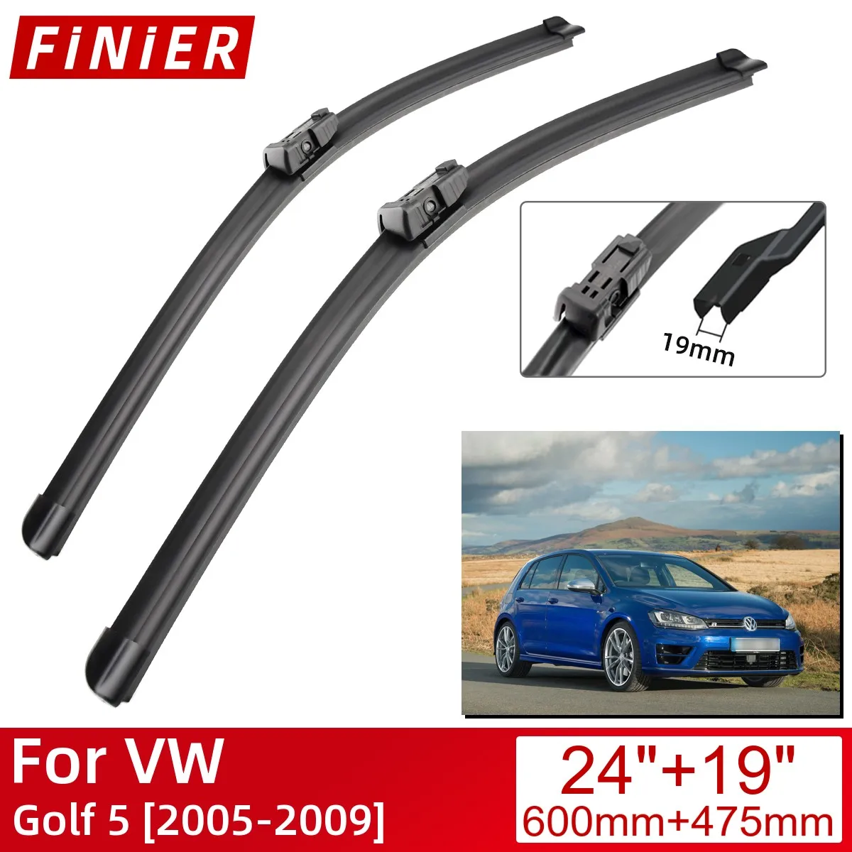 

Щетки стеклоочистителя для Volvo XC90 MK2 2016-2019, 2019-2018