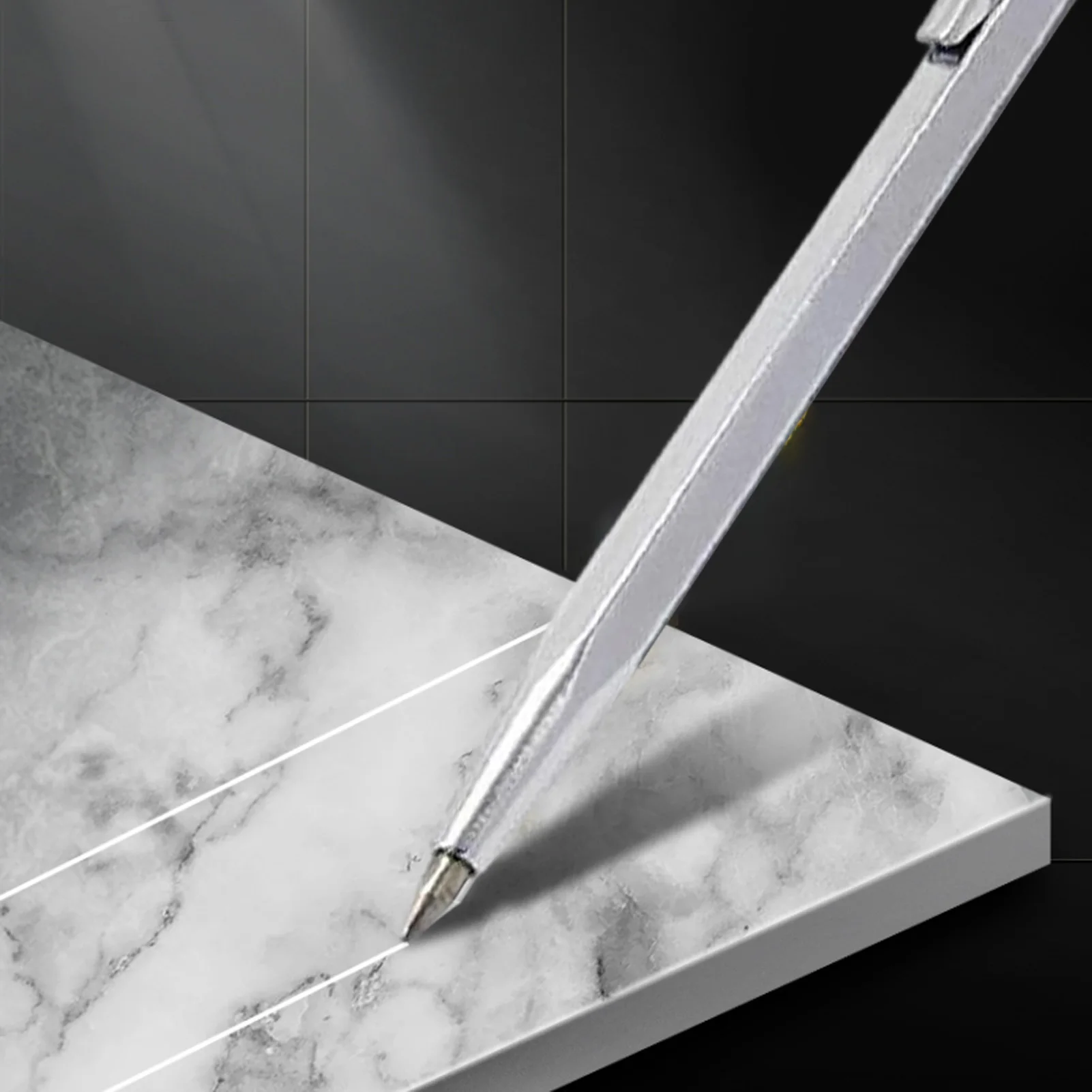 

Tungsten Carbide Tip Scriber Portable Pocket Pen-like Scriber Metal Marker Pen With Clip And Magnet For Glass Metal Sheet