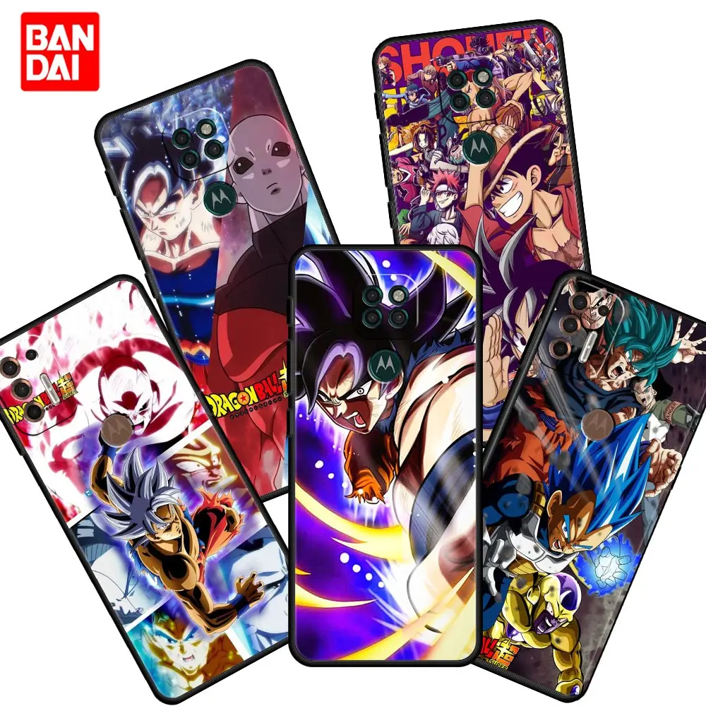 

Dragon Ball Z Goku Case for Motorola Moto G30 G31 G50 G60 G8 G9 G200 G51 G71 edge 20 Pro Lite Power Plus Play Silicone Cover