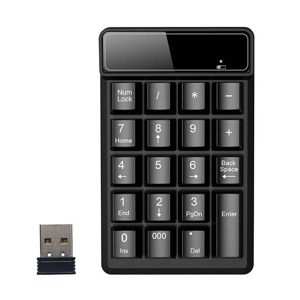 

bluetooth 4.0 Keyboard Number Num Pad 19 Keys Numeric Keypad Portable Low Noise Desktop Office Entertainment Tablet