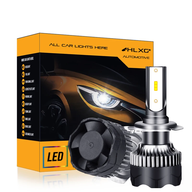 

h4 lamp car headlight 20000LM 6000K h7 h1 lampada auto Bulb for fog lamp H8 H9 H11 9005 9006 H16 HB3 light 12V led bulb hb4 HLXG