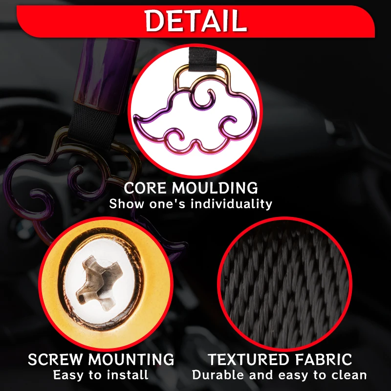 1 шт. JDM Поезд Автобус ручной ремень облако Стайлинг Tsurikawa кольцо Дрифт аксессуары