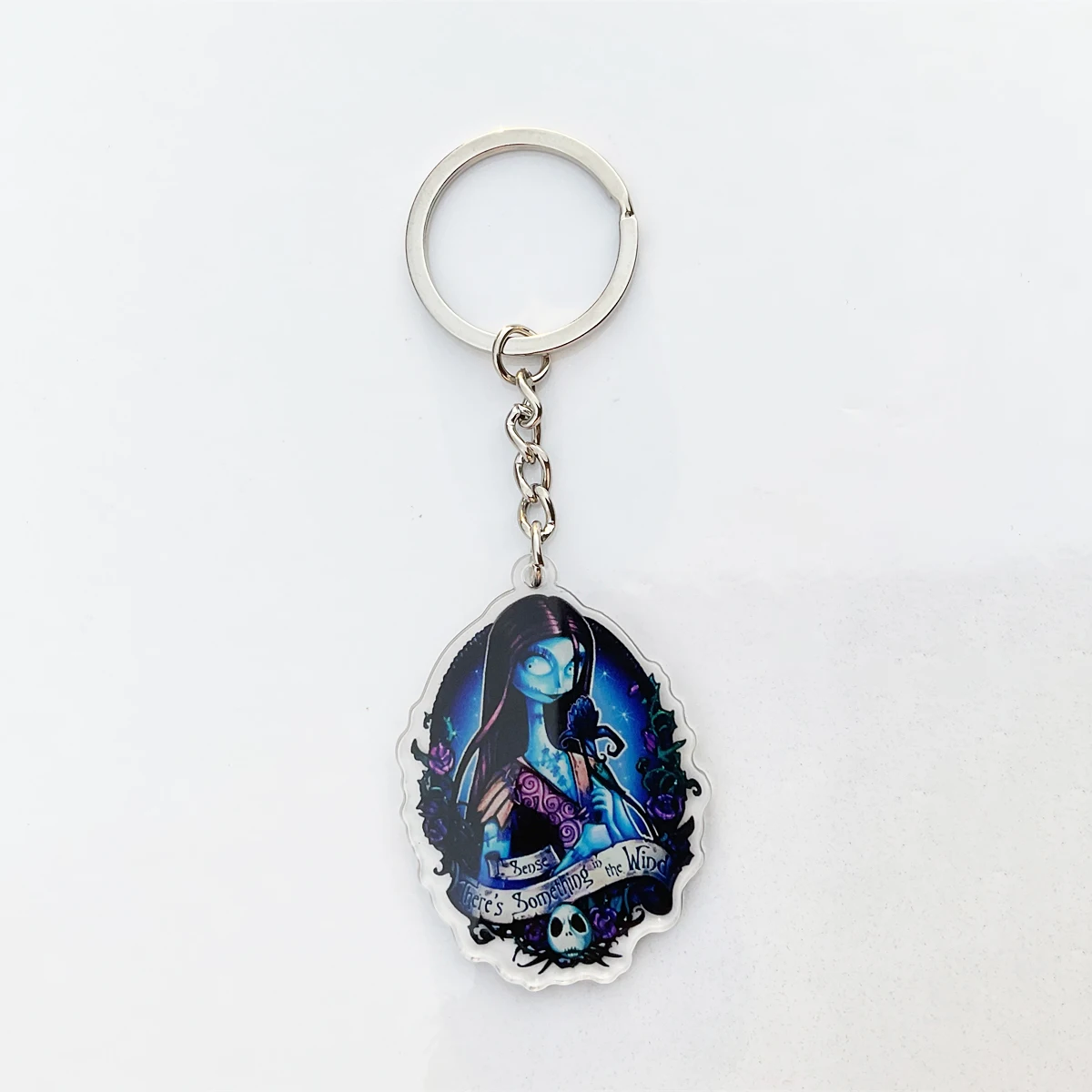 Exquisite Cartoon Acrylic Keychains Pendant Keyring Zinc Alloy Chain Bag Key Holder Women Children Jewelry Birthday Gifts