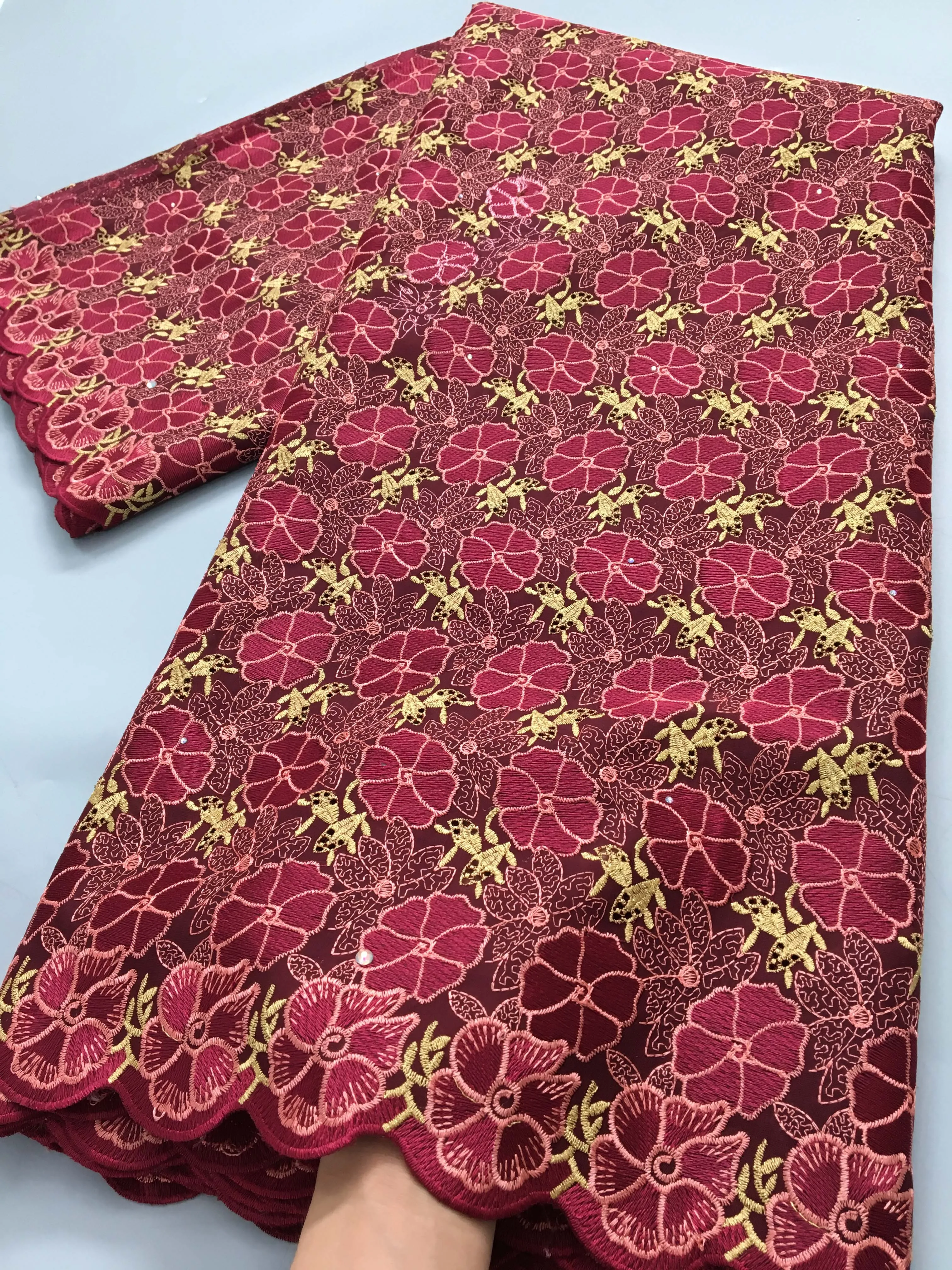 Швейцарская вуаль кружево в Швейцарии хлопок новейшая африканская нигерийская