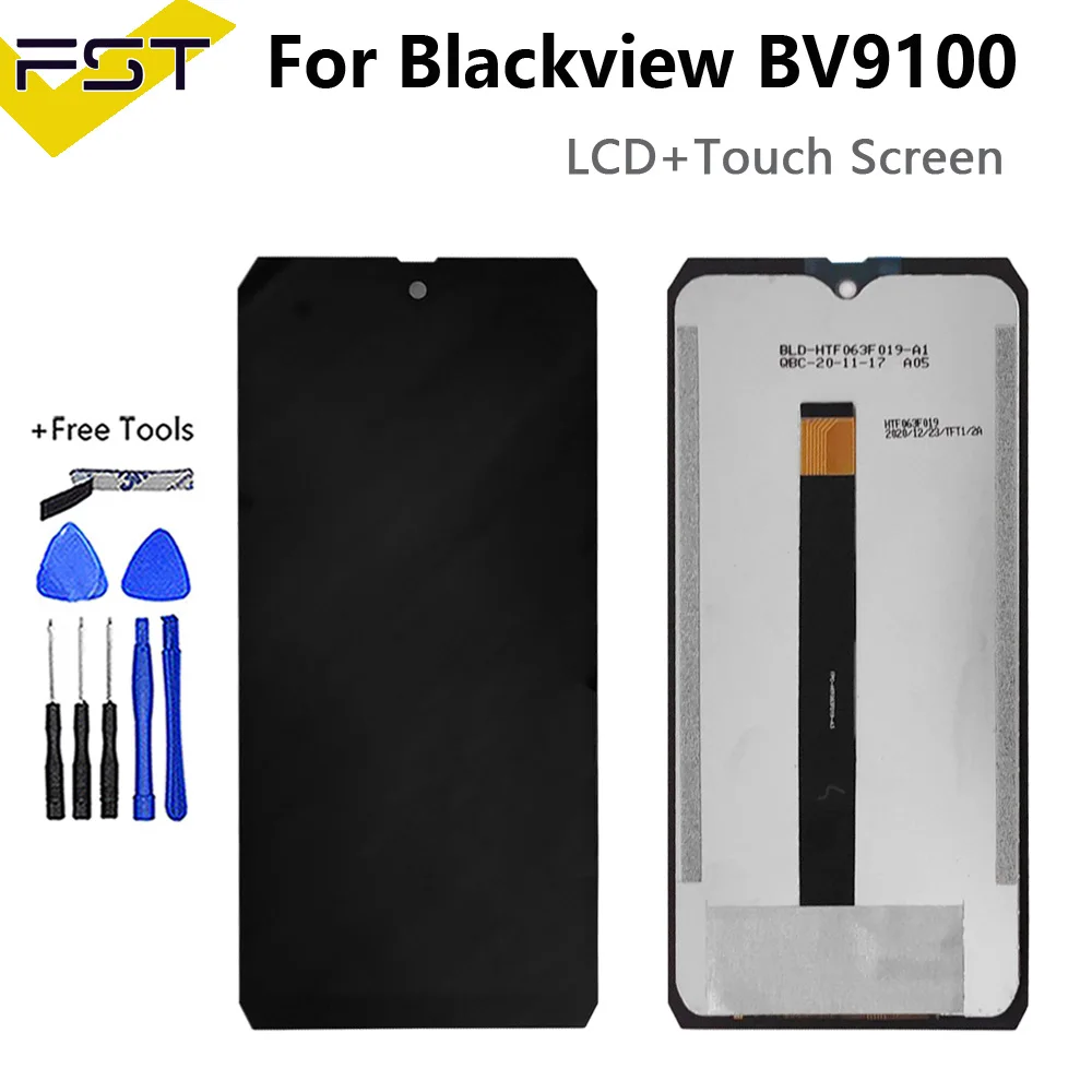 Для Blackview BV9100 ЖК-дисплей со стандартной заменой ЖК-экрана Blackview BV9100 ЖК-сенсорный экран
