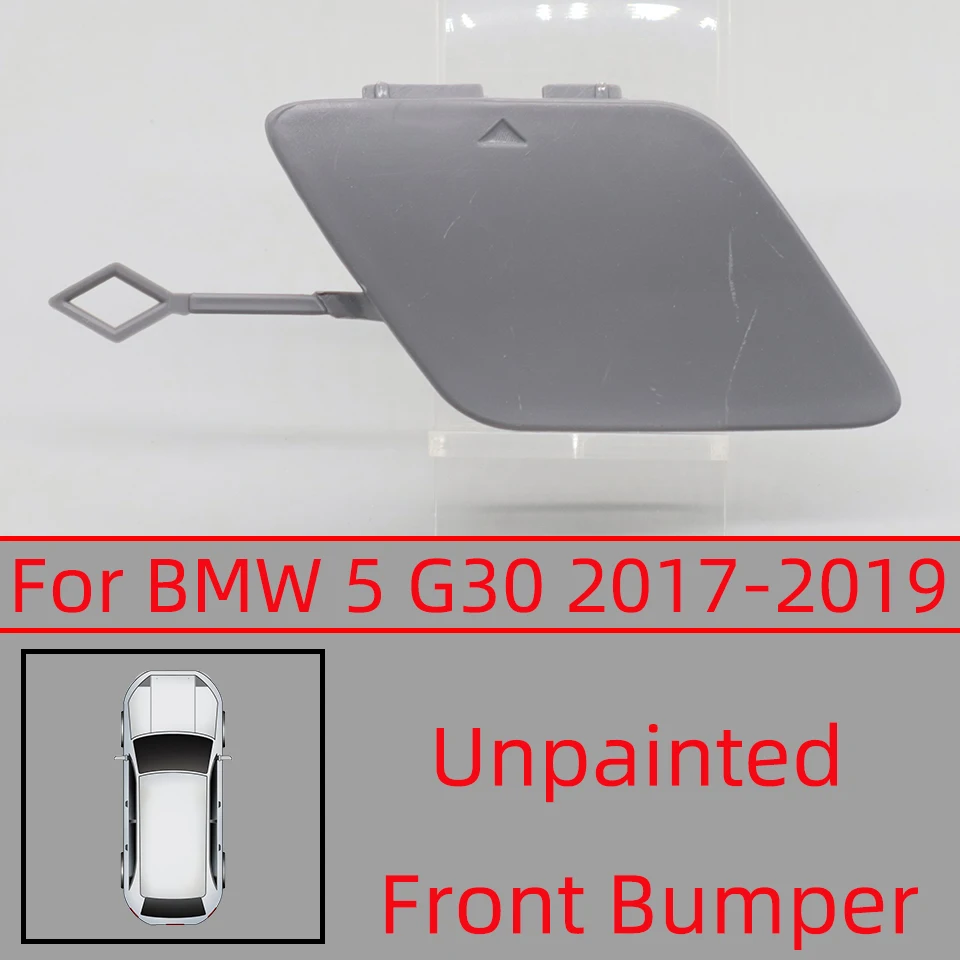 

Для Bmw 5 серии 2017 2018 2019 G30 G31 518 520 525 530 535 540 # 51117427448 Передний бампер Буксировочный крюк Крышка проушины Крышка для заливки