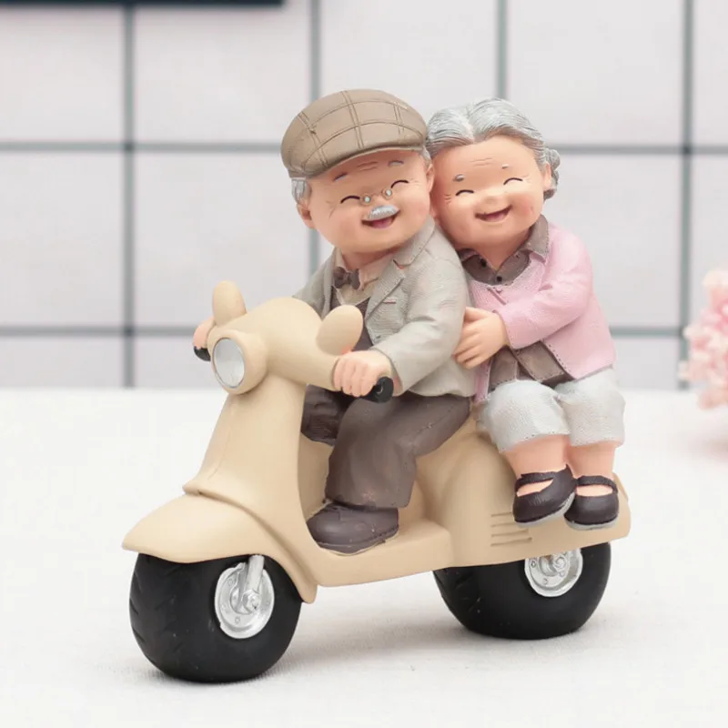 

Grandparents Model Ornament Creative Sweety Lovers Couple Ornaments Modern Home Decoration Living Room For Gift ZM904