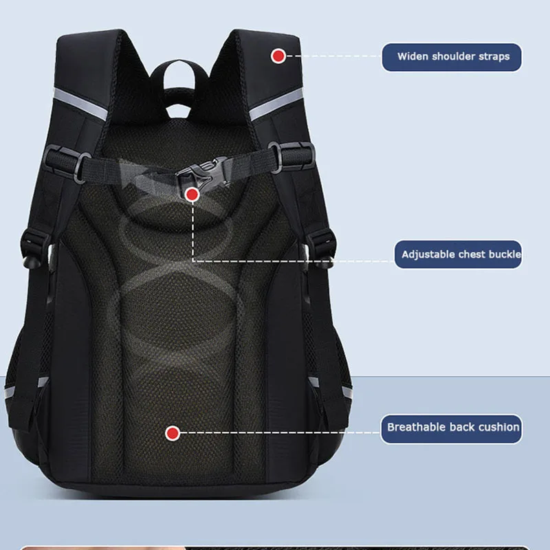 Boys Waterproof Backpacks Primary Schoolbag Children Orthopedics School Bags for Girls Kids Backpack mochila infantil escolar