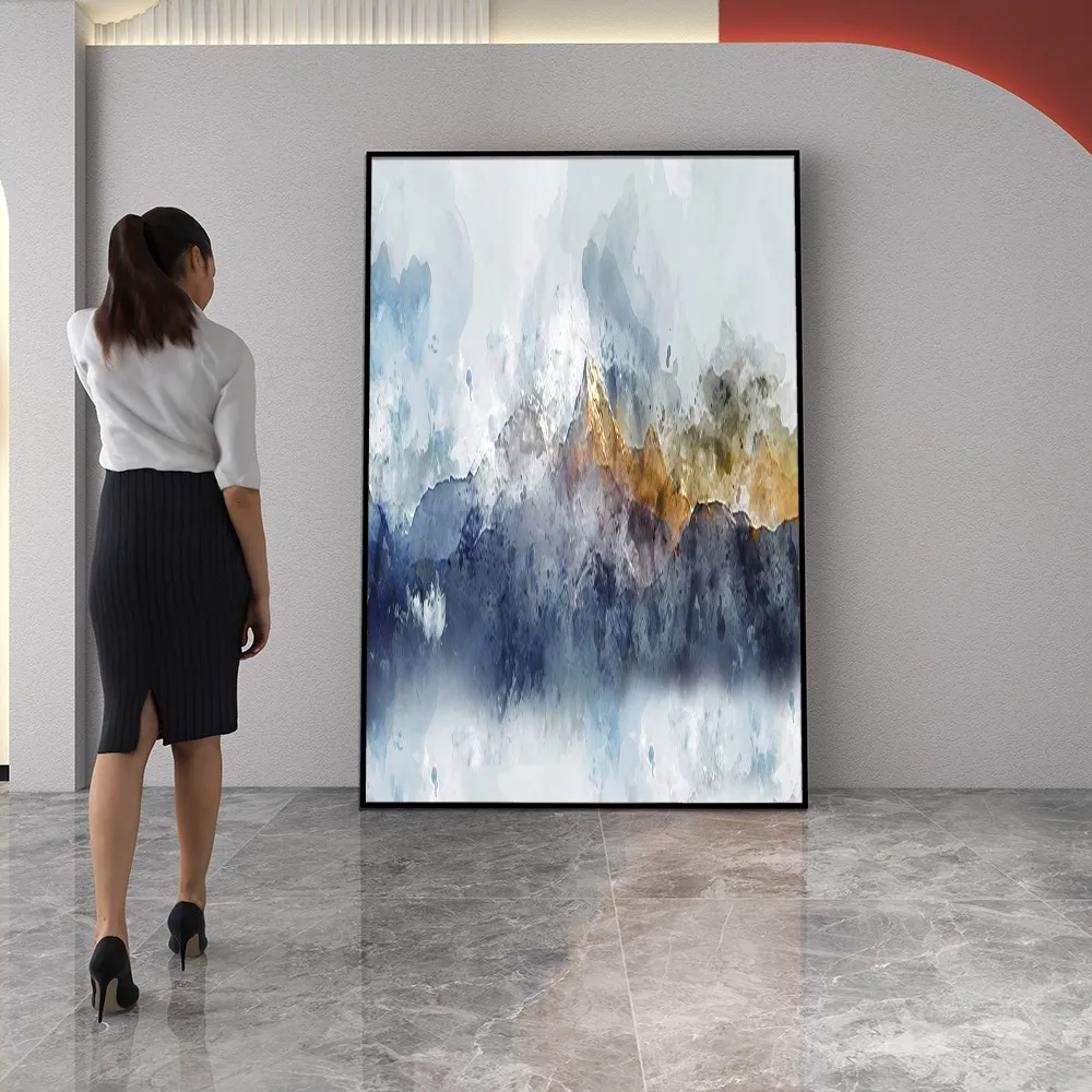 

Modern Abstract Oil Painting Oil Painting Without Frame Handmade On Canvas Hanging For Living Dinner Room Washroom Art