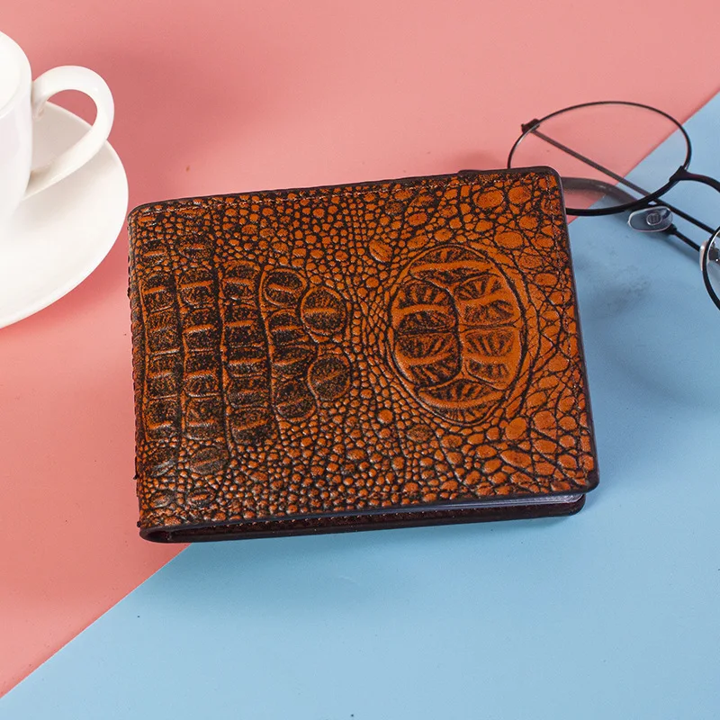 

Crocodile Pattern Men Credit License Card Holder Wallet and Car Driver License Holder Designer Multi-Card Slots Case for Cards