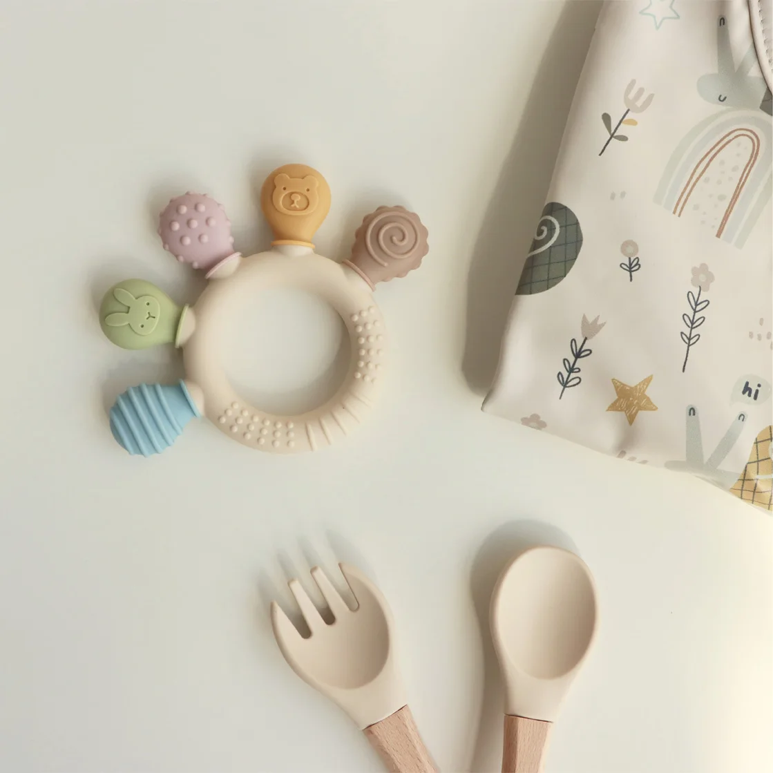 Силиконовые детские прорезыватели erduo