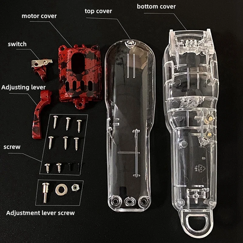 Электрическая машинка для стрижки волос комплект оболочек Камуфляжный