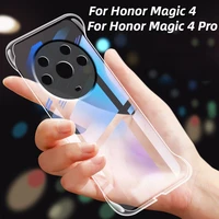 for huawei honor magic 4 pro clear phone back rimless protective cover for huawei honor magic 4 shockproof transparent case