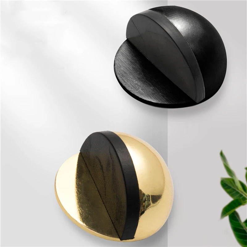 

Магнитная дверная пробка из нержавеющей стали, наклейка без перфорации, скрытые дверные держатели, напольные дверные ограничители без гвоз...