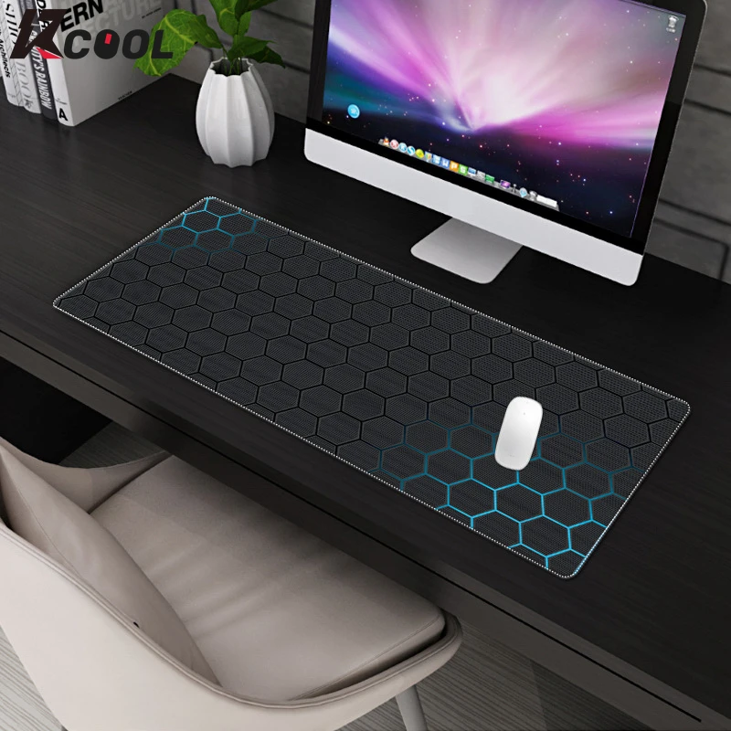 

Mechanical Geometry Mouse Pad Non-slip Rubber Locking Edge Surface for The Mouse Gaming Keyboard Pad Office Home Desktop Mat