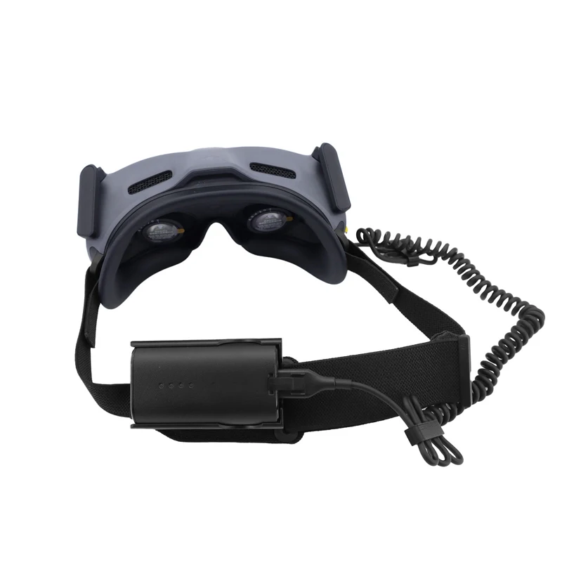

For DJI Avata FPV Battery Holder Headband Battery Storage Case Back Clip Holder Combo Goggles V2 V1 Flying Glasses Accessories