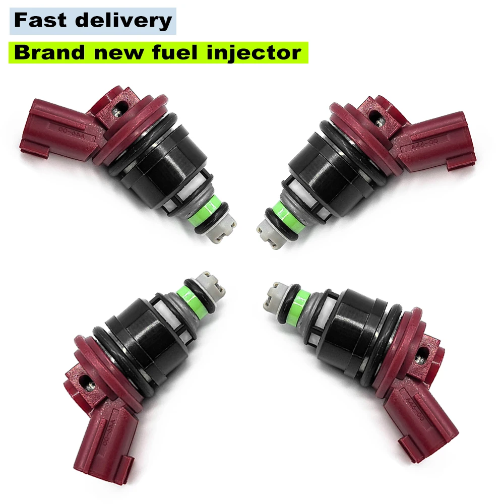 

4 шт. новые топливные форсунки 16600-53J03 A46-00 для Nissan Altima Infiniti 3.0L Z32 SR20 Sentra 1991-1993 2.0L L4 16600-53J01