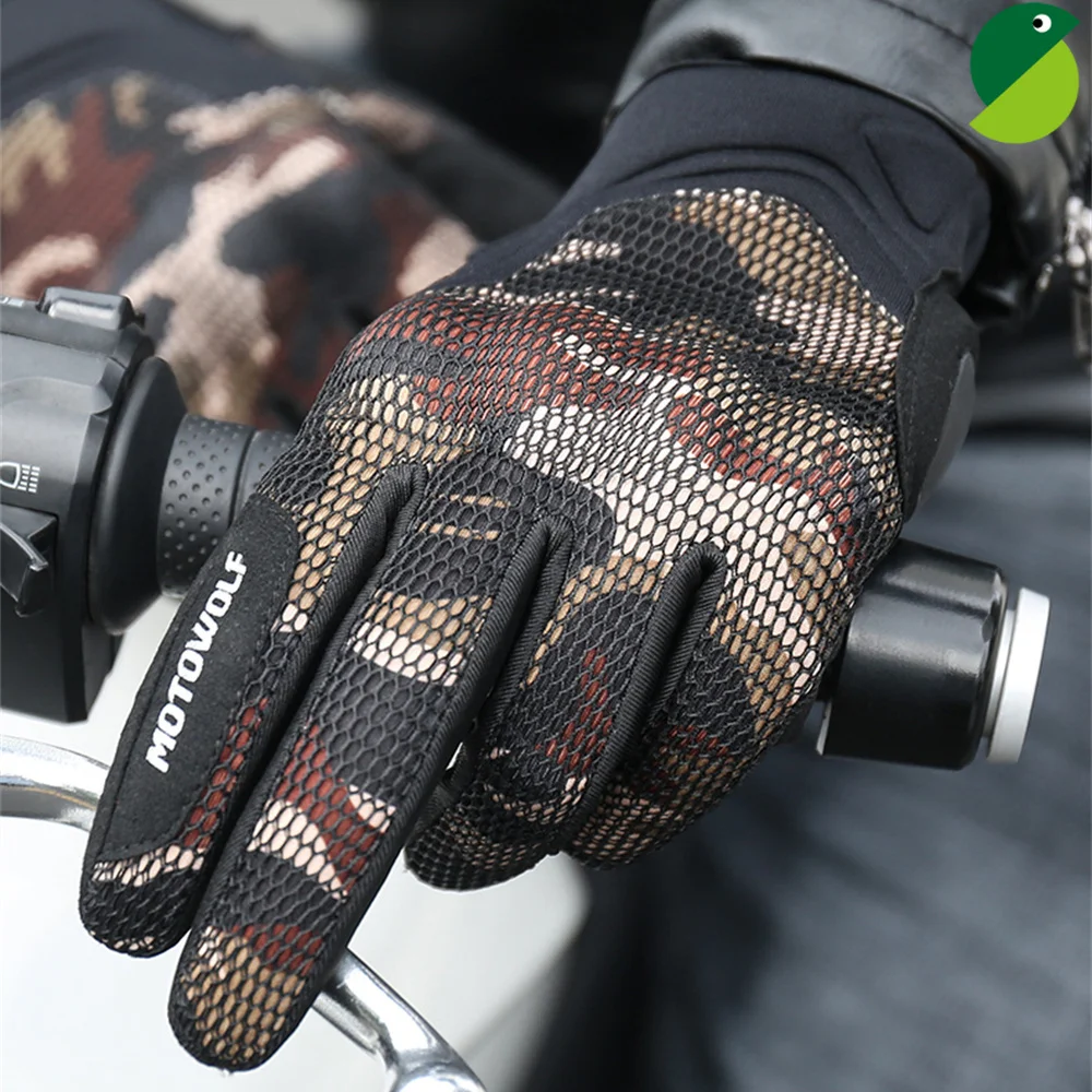 

5 Colors Gloves Riding Moto Motorcycle Gloves Protective Motocross Motor Glove Male Biker Phone Screen Touch Gloves