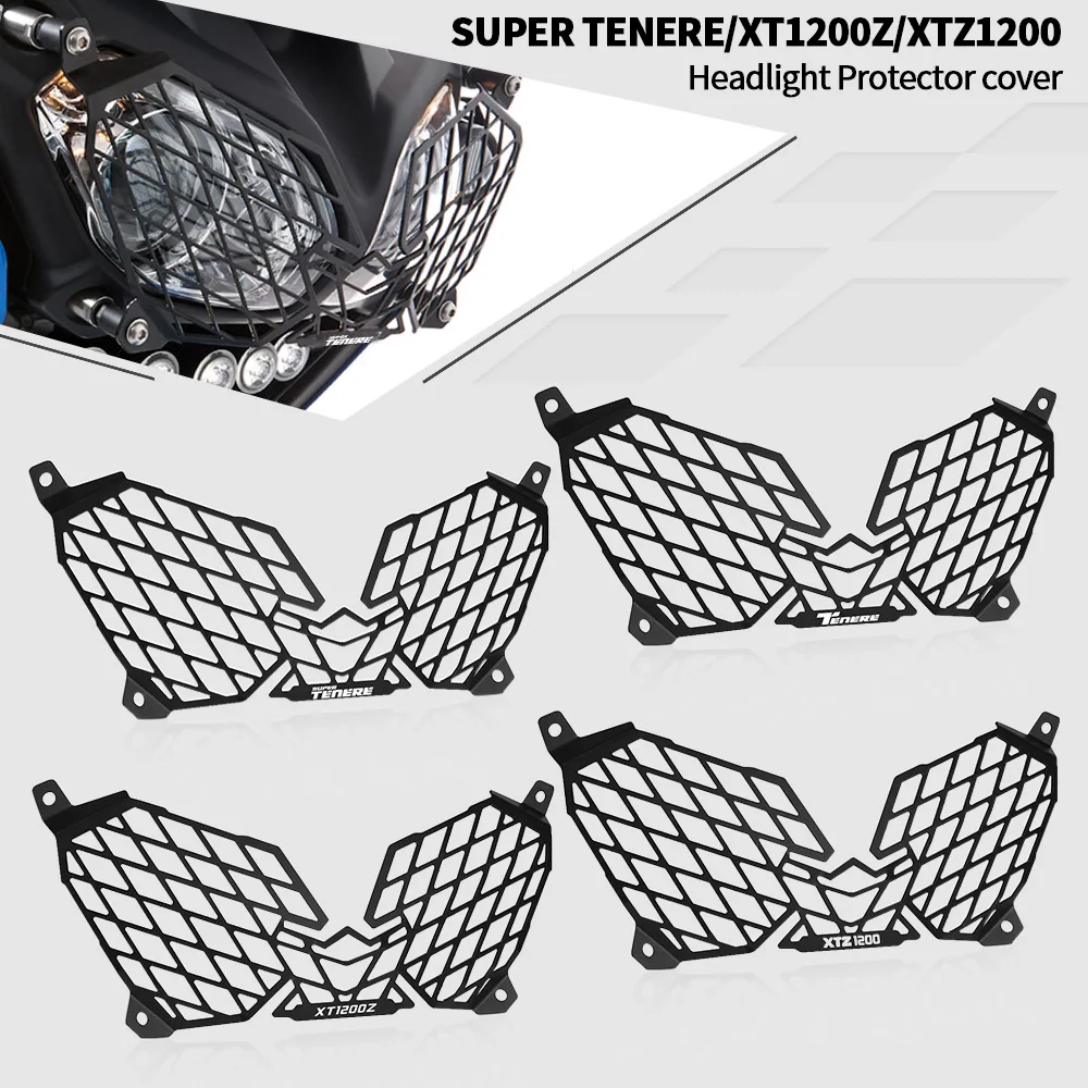 

Supertenere1200 XTZ 1200 Motorcycle Headlight Grille Guard Protector Cover Fit For Yamaha Super Tenere XT1200Z XTZ1200 2010-2021