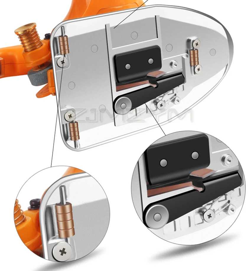 Промышленные электрические ножницы ручные круглые лезвия 110 В-220 В машина для