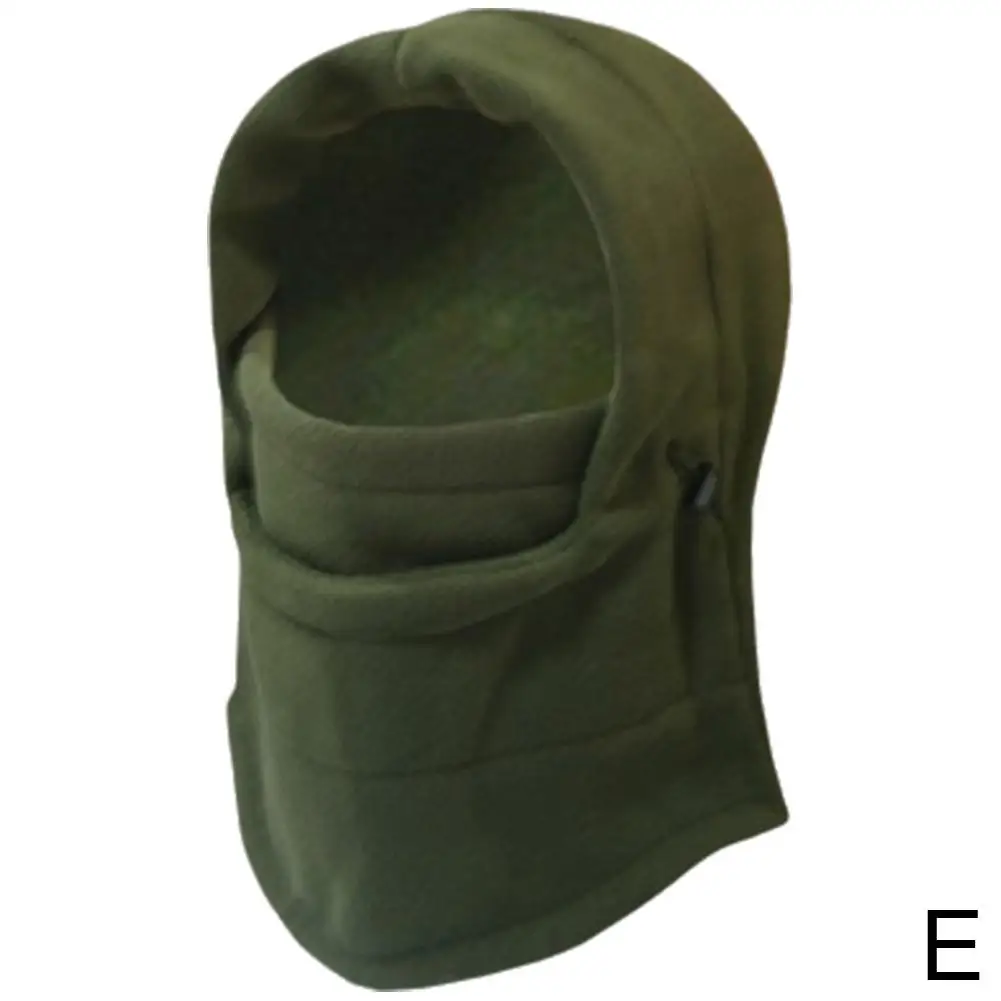 Модная зимняя теплая флисовая шапка для мужчин и женщин шапки капюшон