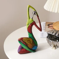 new home decoration colorful abstract figure sculpture living room decoration modern art desktop ornament ornament birthday gift