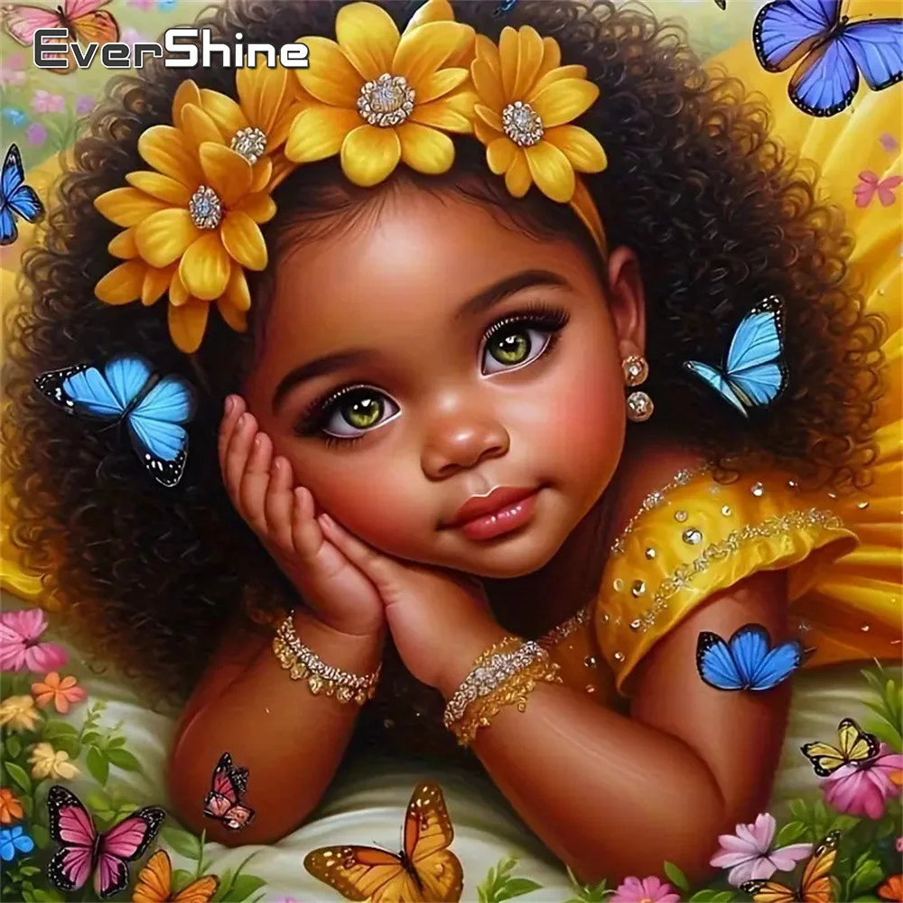 5D Комплект Алмазной Живописи Полная Круглая Квадратная Дрель Портрет