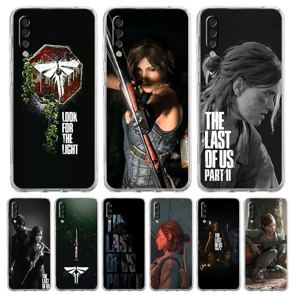 

The Last Of Us Luxury Phone Case For Samsung Galaxy A12 A02 A03S A50 A70 A10 A20 A20S A30 A40 Transparent Silicone Shell Capas