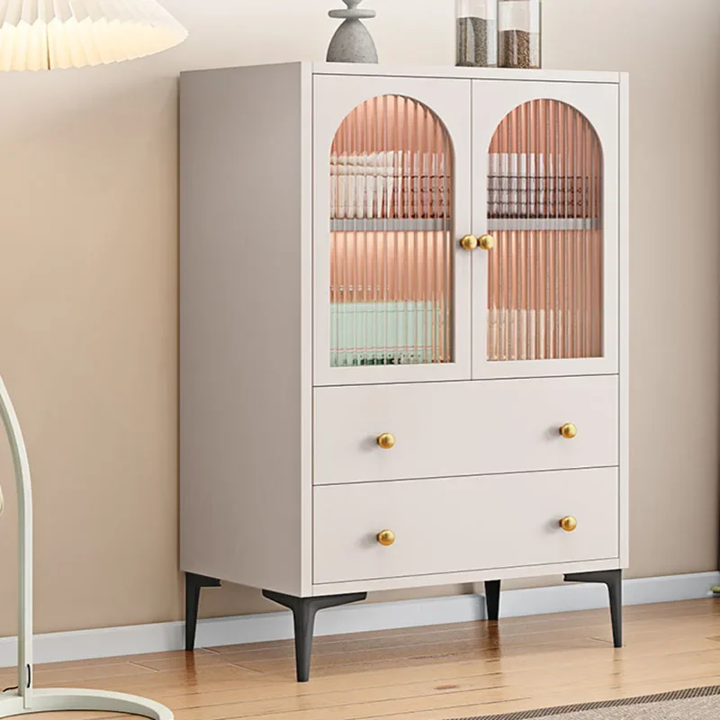 Открытые шкафы мебельная витрина во французском стиле многофункциональный